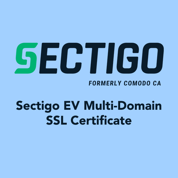 Sectigo EV SSL Multi Domain Certificates