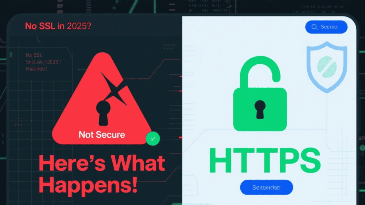 The Risks of Running a Website Without a SSL Certificate in 2025